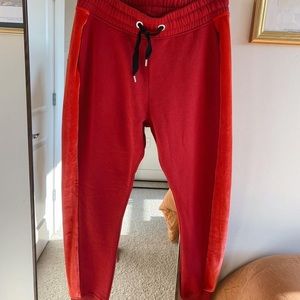 IVY PARK Red Sweatpants Joggers